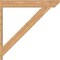 Ekena Millwork Traditional Slat Smooth Outlooker, Western Red Cedar, 7 1/2"W x 48"D x 48"H OUT08X48X48TRA06SWR - alternate 3